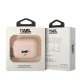 Karl Lagerfeld Silicone Choupette 3D Case for AirPods Pro 2, Pink