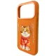 Nimmy Glasses Cool Cat dėklas iPhone 17 Pro Max - Oranžinis