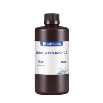 Anycubic Water Washable Resin 2.0 3D spausdintuvo derva, balta