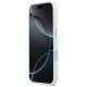 BMW M Silicon Horizontal Line MagSafe dėklas iPhone 17 Pro - Baltas