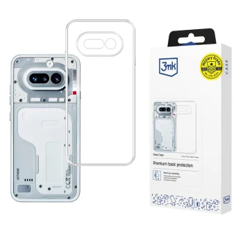 Dėklas 3mk Clear Case telefonui Nothing Phone (4a), skaidrus