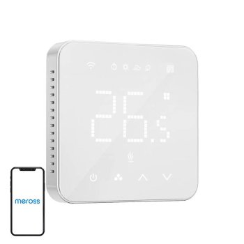 Išmanusis Wi-Fi termostatas elektriniam grindų šildymui Meross MTS200HK(EU)