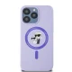 Karl Lagerfeld dėklas iPhone 15 Pro Max su MagSafe, violetinis