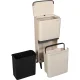 Rūšiavimo šiukšliadėžė Brabantia SortUp Hi 20+25L, Soft Beige
