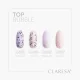 Claresa Top Bubble Gold Matt No Wipe Top Coat, 5 g