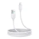 Joyroom Long-Lasting Series A9 USB-A to Lightning Cable 2.4A 1m, White