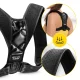 4FIZJO Posture Corrector Clavicle Brace, One Size, Black