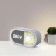 Žadintuvas su LED naktine lempute Forever Light PURE FNL-05 INGRID, baltas