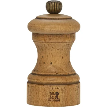 Peugeot Bistro Antique pipirų malūnėlis, 10 cm, medinis