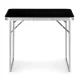 Sulankstomas kempingo stalas MultiGarden GMFC-FY8060, 80x60 cm, juodas