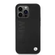 BMW Silicone Signature MagSafe dėklas iPhone 13 Pro / 13, juodas