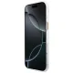 Guess IML Gradient Script Metal MagSafe dėklas telefonui iPhone Air, baltas
