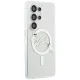 Karl Lagerfeld IML KC Script MagSafe dėklas Samsung Galaxy S26 Ultra, skaidrus