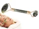 Jade Facial Massage Roller, Green