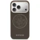 Guess Perforated 4G MagSafe Case for iPhone 17 Pro Max - Brown