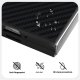 Samsung Galaxy Z Fold 5 ( SM-F946B/DS ) ABEEL Carbon Fiber Texture Cover Case, Black