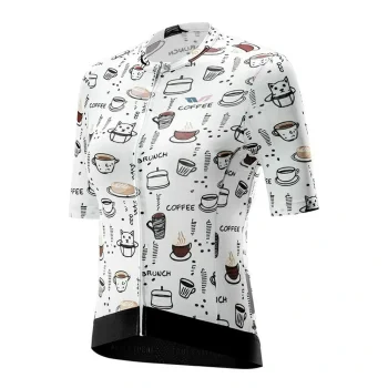 Rockbros 15110005005 Women's Short Sleeve Cycling Jersey L - White