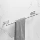 Towel Rail Holder 40cm, Silver