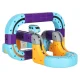Magnetic Building Blocks - Racing Track with Cars, 129 Pieces