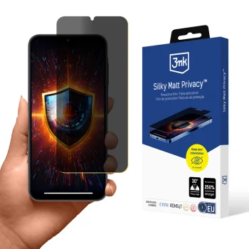 Apsauginė privatumo plėvelė 3mk Silky Matt Privacy, skirta Samsung Galaxy A25 5G, matinė