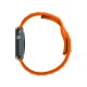3mk silikoninis dirželis „Apple Watch“ 42 / 44 / 45 / 49 mm, oranžinis