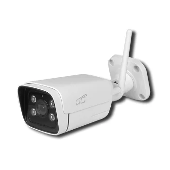 LTC Vision 4MP lauko apsaugos kamera WiFi IP66, balta
