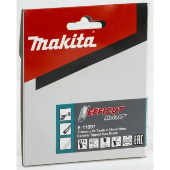 Diskinio pjūklo diskas Makita EFFICUT E-11097, 110 x 34 mm, 24T