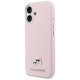 Karl Lagerfeld Karl & Choupette Saffiano MagSafe dėklas iPhone 17, rožinis