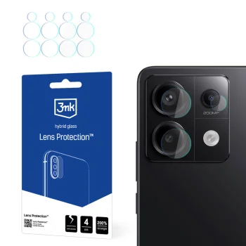 Apsauginis kameros stiklas 3mk Lens Protection, skirtas Redmi Note 13 Pro