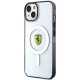 Ferrari Outline MagSafe dėklas iPhone 14 Plus telefonui, skaidrus