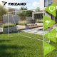 Metaliniai futbolo vartai vaikams Trizand 213x150x90 cm, balti