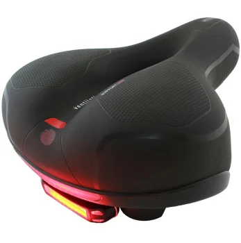 Gel Bicycle Saddle with LED Light