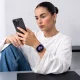 Tech-Protect NylonLoop dirželis Apple Watch 40 / 41 / 42 mm, violetinis
