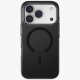 Uniq Clario Magclick Charging dėklas, skirtas iPhone 17 Pro, juodas