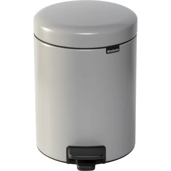 Pedalinė šiukšliadėžė Brabantia NewIcon 5 l, pilka