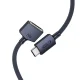Tech-Protect MMC01 Ultraboost USB-C į MagSafe 3 laidas MacBook 140W 300 cm, tamsiai mėlynas