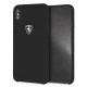 Ferrari dėklas iPhone XS Max telefonui Silicone Off Track, juodas