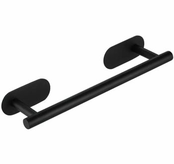 Towel Rail Holder 40cm, Black