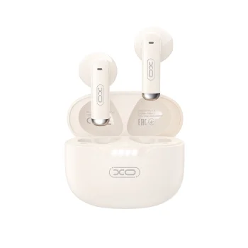 Belaidės ausinės XO G50 TWS, Bluetooth 5.4, smėlio spalvos