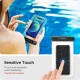 Spigen A601 universalus vandeniui atsparus dėklas, 2 vnt., skaidrus