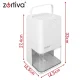 Oro sausintuvas Zortiva Brezia, 380 ml/24h, 1400 ml, baltas