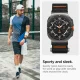 Spigen DuraPro Flex Dirželis Samsung Galaxy Watch Ultra 47mm Juodas