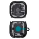 Ausinių dėklas Spigen Ultra Hybrid Zero One, skirtas Samsung Galaxy Buds 4 / 4 Pro, juodas
