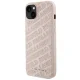 Karl Lagerfeld dėklas iPhone 15 Plus / 14 Plus Quilted K Pattern, rožinis