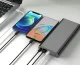 Išorinė baterija 26800mAh, PD 100W, 2x USB-C, USB-A QC3.0, juoda