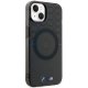BMW dėklas Pattern MagSafe skirtas iPhone 14, pilkas