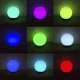 GreenBlue GB165 Saulės Baterijos Sodo Šviestuvas Burbulas, RGB LED, 25x58 cm