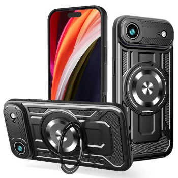 TFO Defender Armor Mag dėklas iPhone 17 Air 6,6", juodas