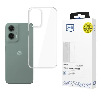 Dėklas 3mk Clear Case telefonui Motorola Moto G35 5G, skaidrus