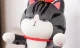 Plush Long Cat-shaped Hugging Pillow Mascot Toy, 90cm